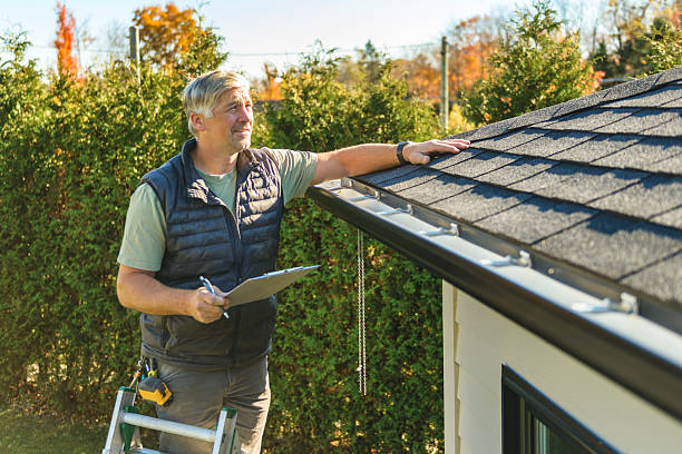 Professional Hail Damage Roof Repair technician working in Colonial Beach, VA